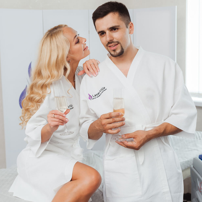 лазерна епіляція спини жінок