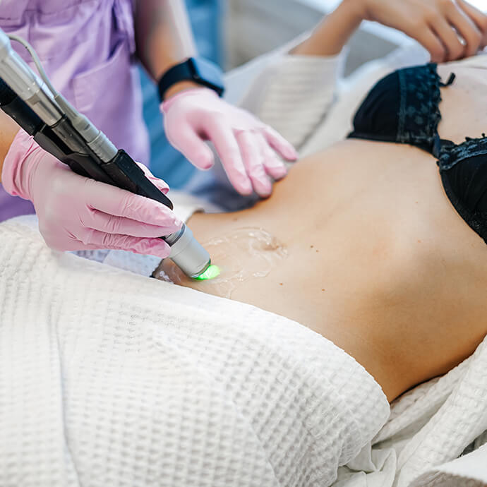 лазер на світле волосся