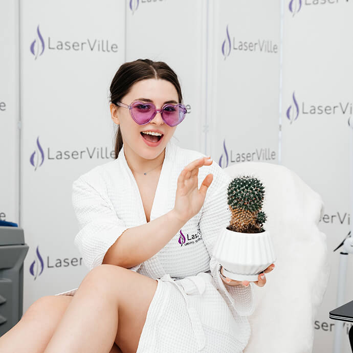 лазерна епіляція на світле волосся