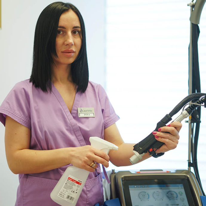 лазерна епіляція шиї чоловіка фото