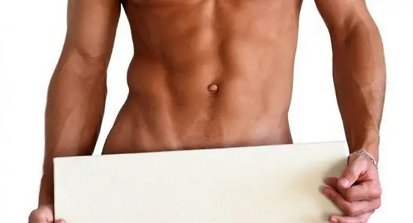 Intimate hair removal zones for men
