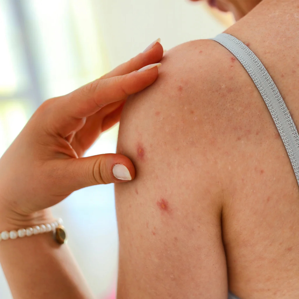 laser hair removal with acne