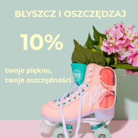Promocja Glow & Save. Otrzymuj 10% rabatu na każdą kolejną wizytę!