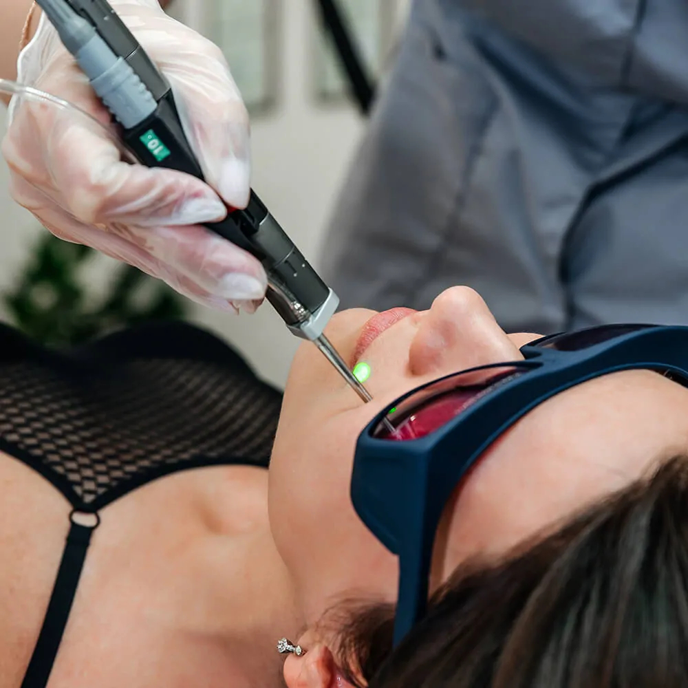 Is painless laser hair removal in sensitive areas possible?