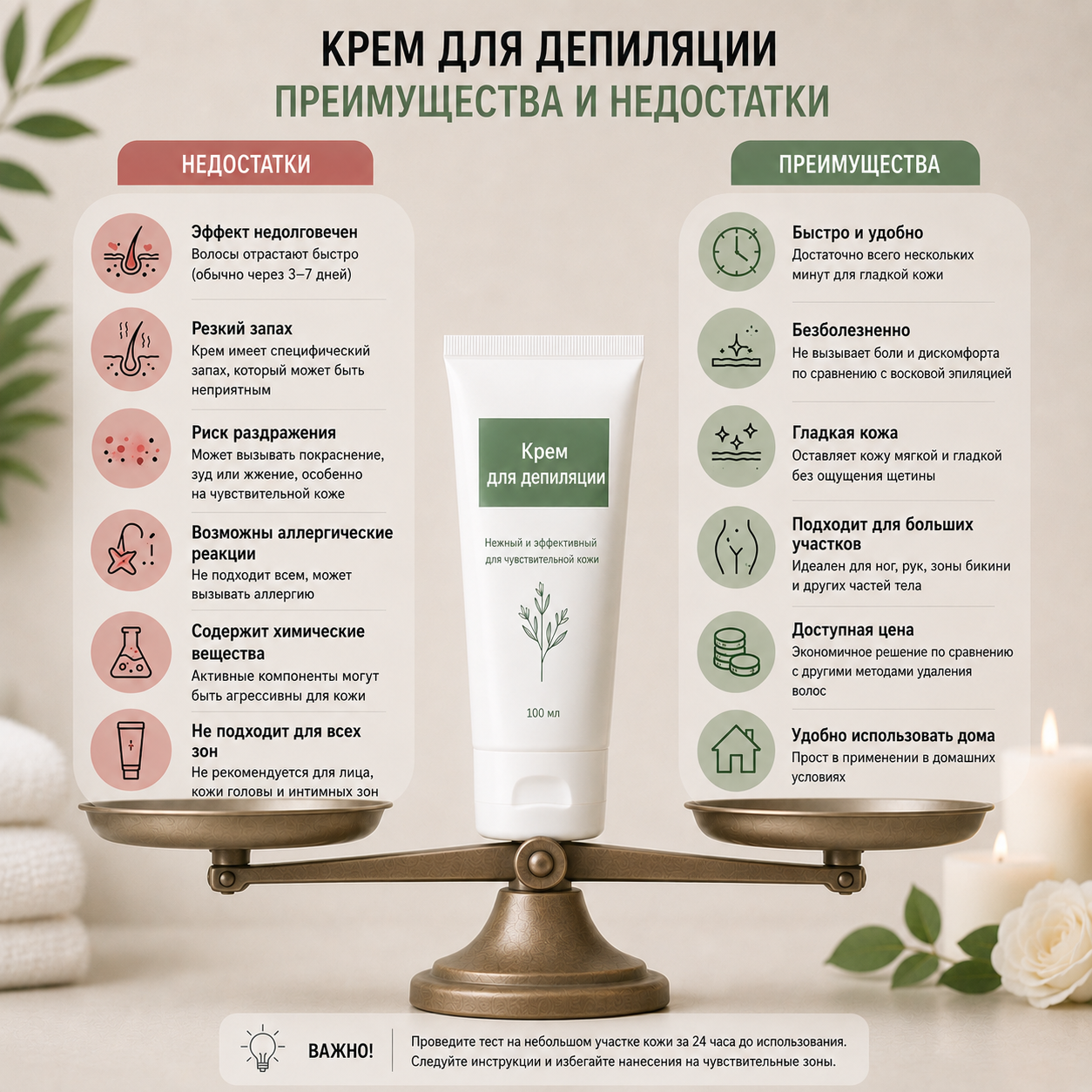 4 Hair removal with cream RU