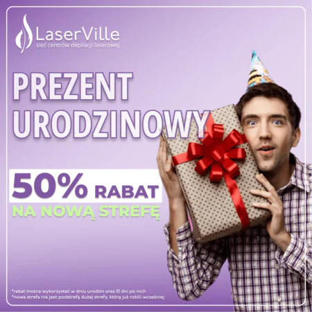 Świętuj urodziny z 50% rabatem na nową strefę